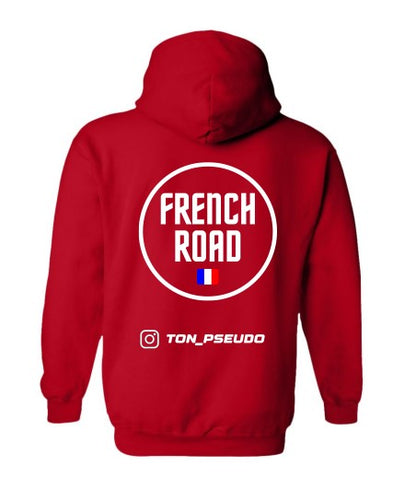 Sweat Capuche FrenchRoad Blanc